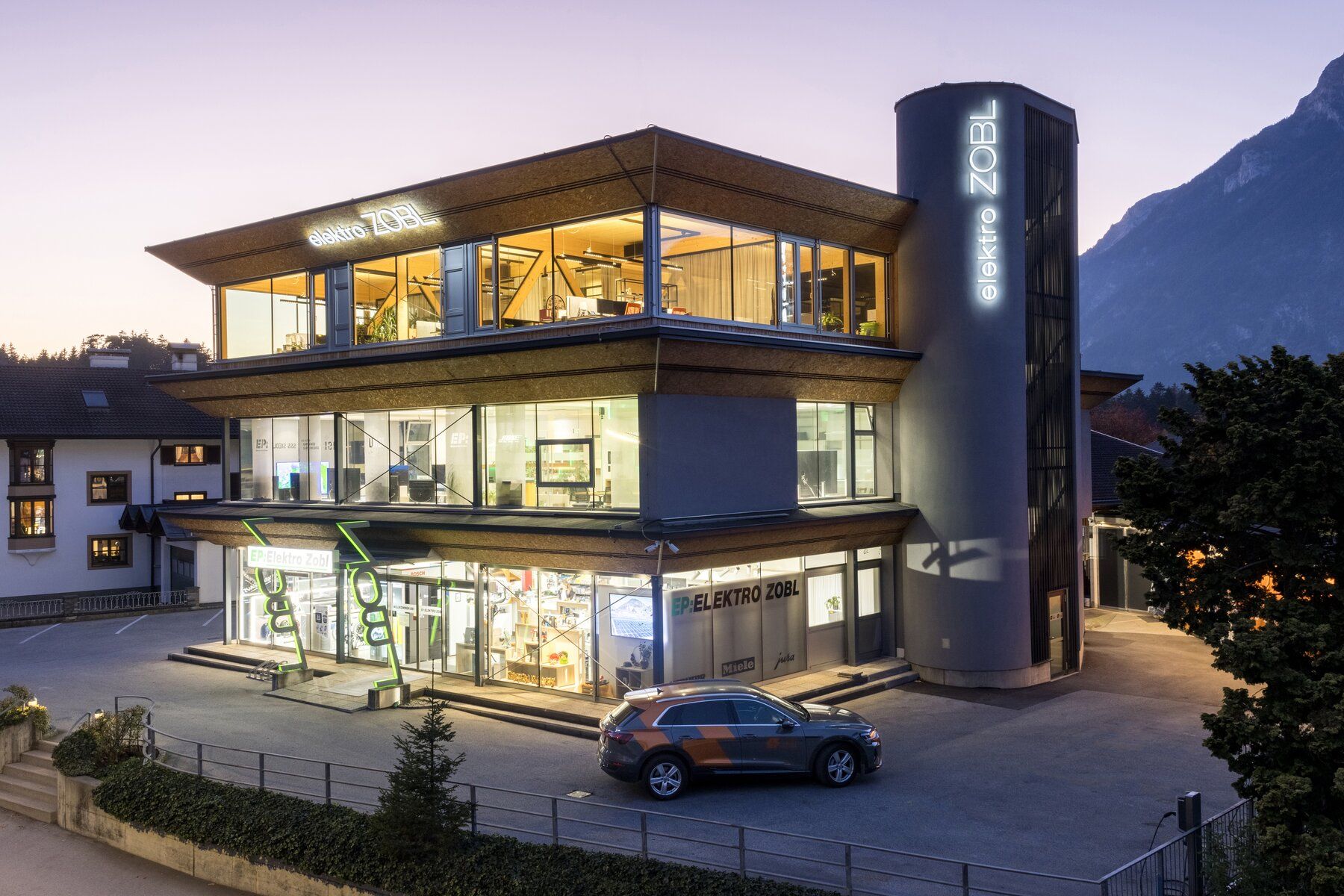 Elektro Zobl Firmengebäude