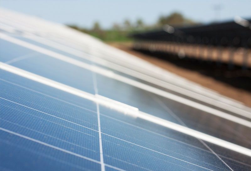 Photovoltaikanlage auf einem Dach